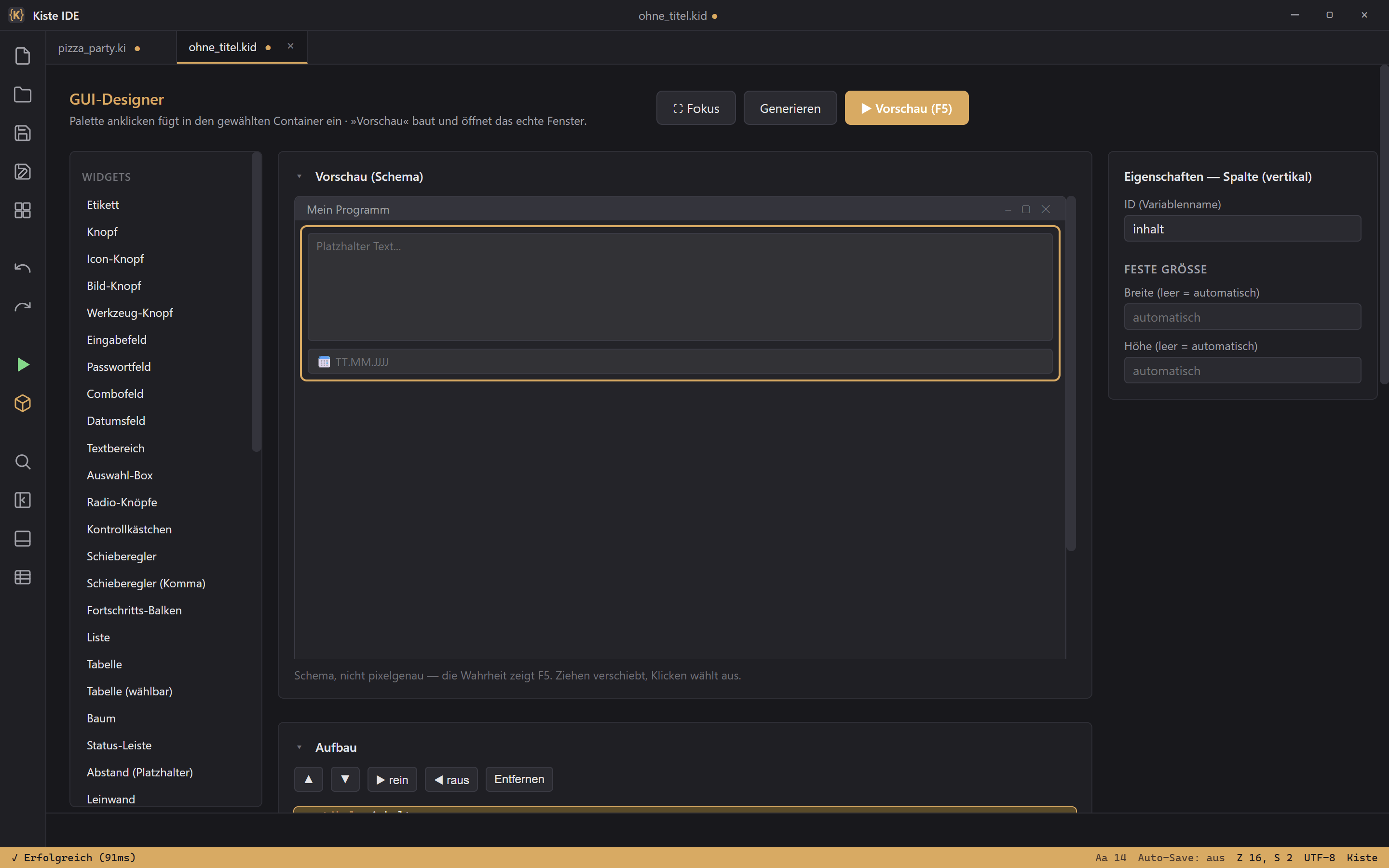 GUI-Designer